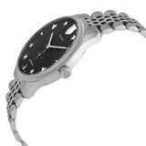 Gucci G Timeless Automatic Black Dial Silver Steel Strap Watch For Men - YA126353 Authentic Buy Shop Now