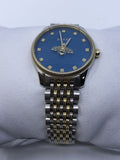 Gucci G Timeless Quartz Blue Dial Two Tone Steel Strap Watch For Women - YA1265029 Authentic Buy Shop Now