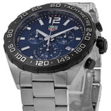 Tag Heuer Formula 1 Chronograph Blue Dial Silver Steel Strap Watch for Men - CAZ101AV.BA0842 Authentic Buy Shop Now
