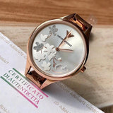 Emporio Armani Aurora Quartz Silver Dial Gold Steel Strap Watch For Women - AR11108 Authentic Buy Shop Now