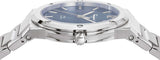 Salvatore Ferragamo F-80 Classic Blue Dial Silver Steel Strap Watch for Men - SFDT01320 Authentic Buy Shop Now