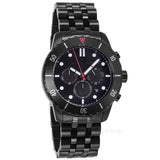 Michael Kors Cunningham Chronograph Black Dial Black Steel Strap Watch For Men - MK8965 Authentic Buy Shop Now