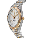 Breitling Chronomat Automatic 36 White Dial Two Tone Steel Strap Watch for Women - U10380101A1U1 Authentic Buy Shop Now