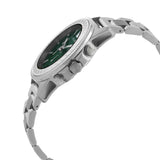 Versace Greca Action Chronograph Quartz Green Dial Silver Steel Strap Watch for Men - VE3J00422 Authentic Buy Shop Now
