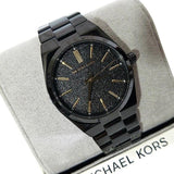 Michael Kors Channing Quartz Black Dial Black Steel Strap Watch For Women - MK6625 Authentic Buy Shop Now
