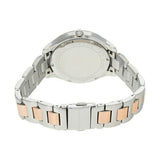Michael Kors Liliane Quartz Mother of Pearl White Dial Two Tone Steel Strap Watch For Women - MK1048 Authentic Buy Shop Now