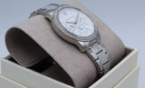 Michael Kors Tibby Chronograph Silver Dial Silver Steel Strap Watch For Women - MK7294 Authentic Buy Shop Now