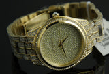Michael Kors Lauryn Crystals Gold Dial Gold Steel Strap Watch For Women - MK3930 Authentic Buy Shop Now
