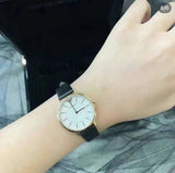 Emporio Armani Kappa Quartz White Dial Black Leather Strap Watch For Men - AR80015 Authentic Buy Shop Now
