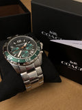 Coach Kent Green Dial Silver Steel Strap Watch for Men - 14602557 Authentic Buy Shop Now