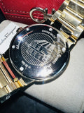 Salvatore Ferragamo F-80 Classic Black Dial Gold Steel Strap Watch for Men - SFHY00821 Authentic Buy Shop Now