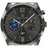 Tommy Hilfiger Deacon Multifunction Black Dial Black Mesh Bracelet Watch for Men - 1791546 Authentic Buy Shop Now
