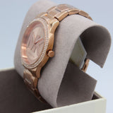 Michael Kors Tibby Quartz Rose Gold Dial Rose Gold Steel Strap Watch For Women - MK6880 Authentic Buy Shop Now