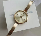 Michael Kors Jaryn Analog Quartz Gold Dial Gold Steel Strap Watch For Women - MK3546 Authentic Buy Shop Now