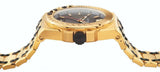 Versace Chain Reaction Quartz Black Dial Two Tone Steel Strap Watch for Men - VEDY00619 Authentic Buy Shop Now