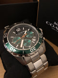 Coach Kent Green Dial Silver Steel Strap Watch for Men - 14602557 Authentic Buy Shop Now