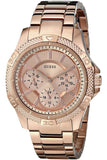 Guess Phantom Mini Rose Gold Dial Rose Gold Steel Strap Watch for Women - W0235L3 Authentic Buy Shop Now