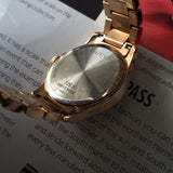 Gucci G Timeless Quartz Gold Dial Gold Steel Strap Watch For Women - YA126482 Authentic Buy Shop Now