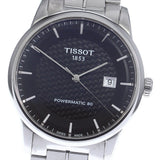 Tissot Luxury Powermatic 80 Black Dial Silver Steel Strap Watch for Men - T086.407.11.201.02 Authentic Buy Shop Now