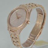 Michael Kors Lauryn Crystals Rose Gold Dial Rose Gold Steel Strap Watch For Women - MK3931 Authentic Buy Shop Now