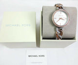 Michael Kors Catelyn Quartz Silver Dial Two Tone Steel Strap Watch For Women - MK4634 Authentic Buy Shop Now