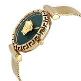 Versace Palazzo Empire Greca Green Dial Gold Mesh Bracelet Watch for Women - VEDV00819 Authentic Buy Shop Now