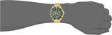 Tommy Hilfiger Jordan Chronograph Green Dial Gold Mesh Strap Watch For Men - 1792093 Authentic Buy Shop Now