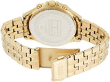 Tommy Hilfiger Ari Multifunction Diamonds Silver Dial Gold Steel Strap Watch for Women - 1781977 Authentic Buy Shop Now
