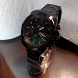 Fossil Bronson Chronograph Black Dial Black Steel Strap Watch for Men - FS5853 Authentic Buy Shop Now