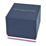 Tommy Hilfiger Asher Chronograph Blue Dial Blue Steel Strap Watch For Men - 1791853 Authentic Buy Shop Now