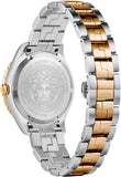Versace Hellenyium Brown Dial Two Tone Steel Strap Watch for Women - V12040015 Authentic Buy Shop Now