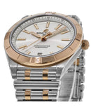 Breitling Chronomat Automatic 36 White Dial Two Tone Steel Strap Watch for Women - U10380101A1U1 Authentic Buy Shop Now
