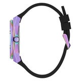 Guess Multifunction Analog Purple Dial Black Rubber Strap Watch For Women - GW0620L4 Authentic Buy Shop Now