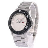 Gucci G Timeless Sport White Dial Silver Steel Strap Watch For Men - YA126250 Authentic Buy Shop Now