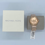 Michael Kors Brynn Analog Rose Gold Dial Rose Gold Steel Strap Watch For Women - MK7318 Authentic Buy Shop Now