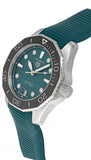 Tag Heuer Aquaracer Professional 300 Automatic Diamonds Green Dial Green Rubber Strap Watch for Women - WBP231G.FT6226 Authentic Buy Shop Now