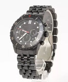 Michael Kors Cunningham Chronograph Black Dial Black Steel Strap Watch For Men - MK8965 Authentic Buy Shop Now