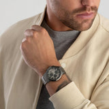 Emporio Armani Analog Chronograph Black Dial Black Steel Strap Watch For Men - AR11531 Authentic Buy Shop Now