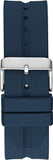 Guess Leo Chronograph Navy Blue Dial Blue Silicone Strap Watch For Men - GW0637G1 Authentic Buy Shop Now