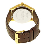 Movado Heritage Calendoplan Beige Dial Brown Leather Strap Watch for Men - 3650003 Authentic Buy Shop Now
