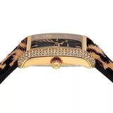 Michael Kors Emery Quartz Diamonds Black Dial Cheetah Print Leather Strap Watch For Women - MK7387 Authentic Buy Shop Now