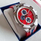 Maurice Lacroix Aikon Beach Volley Vikings Limited Edition Red Dial Red Rubber Strap Watch for Men - AI1018-SS001-530-6 Authentic Buy Shop Now