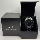 Armani Exchange Nico Analog Black Dial Silver Steel Strap Watch For Men - AX2320 Authentic Buy Shop Now