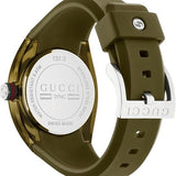 Gucci Sync XXL Quartz Brown Dial Brown Leather Strap Watch For Men - YA137106 Authentic Buy Shop Now