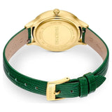 Swarovski Octea Nova Crystals Green Dial Green Leather Strap Watch for Women - 5650005 Authentic Buy Shop Now