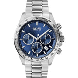 Hugo Boss Hero Sport Blue Dial Silver Steel Strap Watch for Men - 1513755 Authentic Buy Shop Now