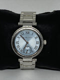 Michael Kors Skylar Quartz Blue Dial Silver Steel Strap Watch For Women - MK5988 Authentic Buy Shop Now