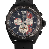 Tag Heuer Formula 1 Indy 500 Limited Edition Chronograph Black Dial Black Rubber Strap Watch for Men - CAZ101AD.FT8024 Authentic Buy Shop Now