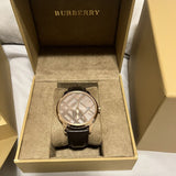 Burberry The Classic Brown Dial Brown Leather Strap Watch for Men - BU10012 Authentic Buy Shop Now