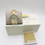 Michael Kors Runway Gold Dial Gold Steel Strap Watch for Women - MK5786 Authentic Buy Shop Now